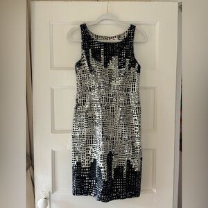 We love Vera great heights city lights shift dress